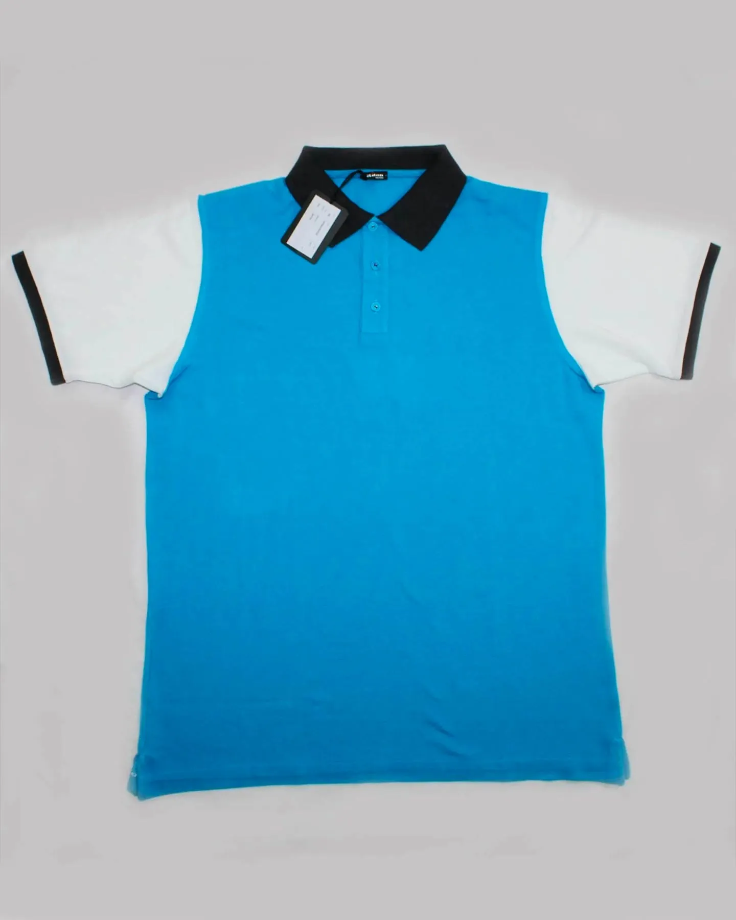 Kiton Polo Shirt Aqua Blue EU 56 / XXL