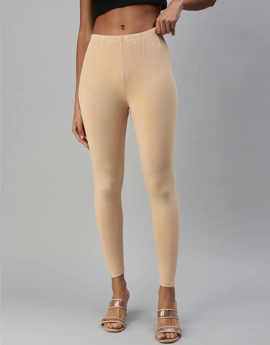 Ladies  Single Jersey Slimfit Legging - SKIN