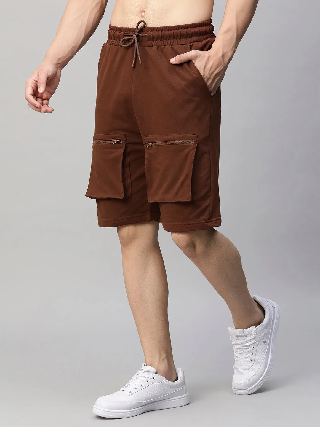 Mens Cargo Shorts - Cocoa