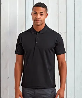 Men's spun dyed sustainable polo shirt