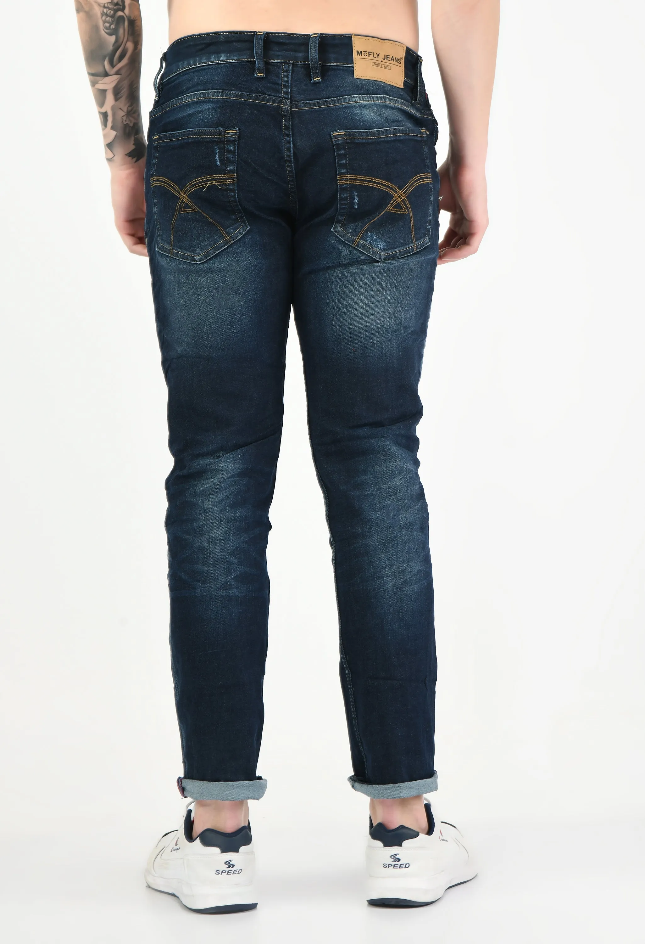 Men's Straight Fit Denim Jeans