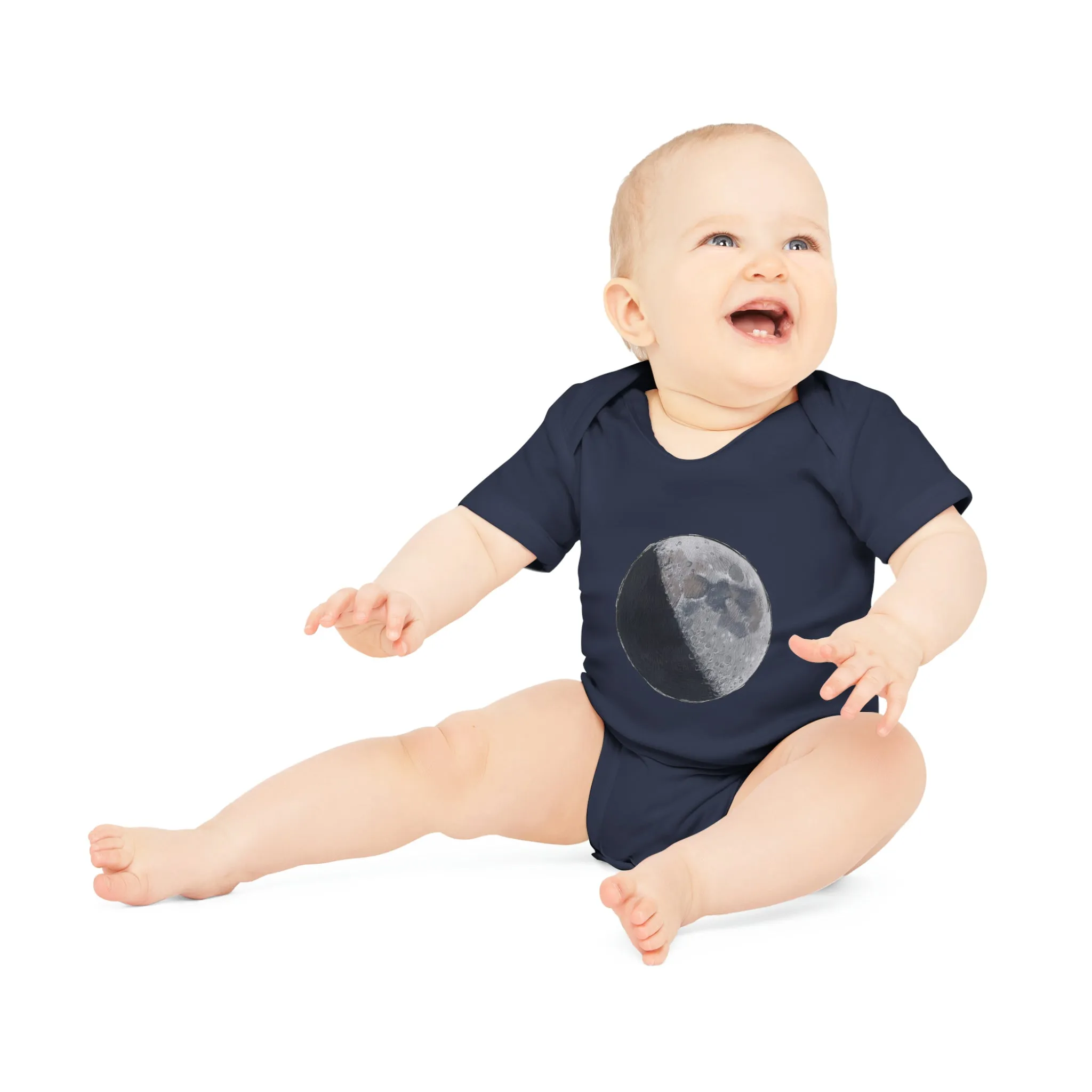 Moon Baby Organic Short Sleeve Bodysuit