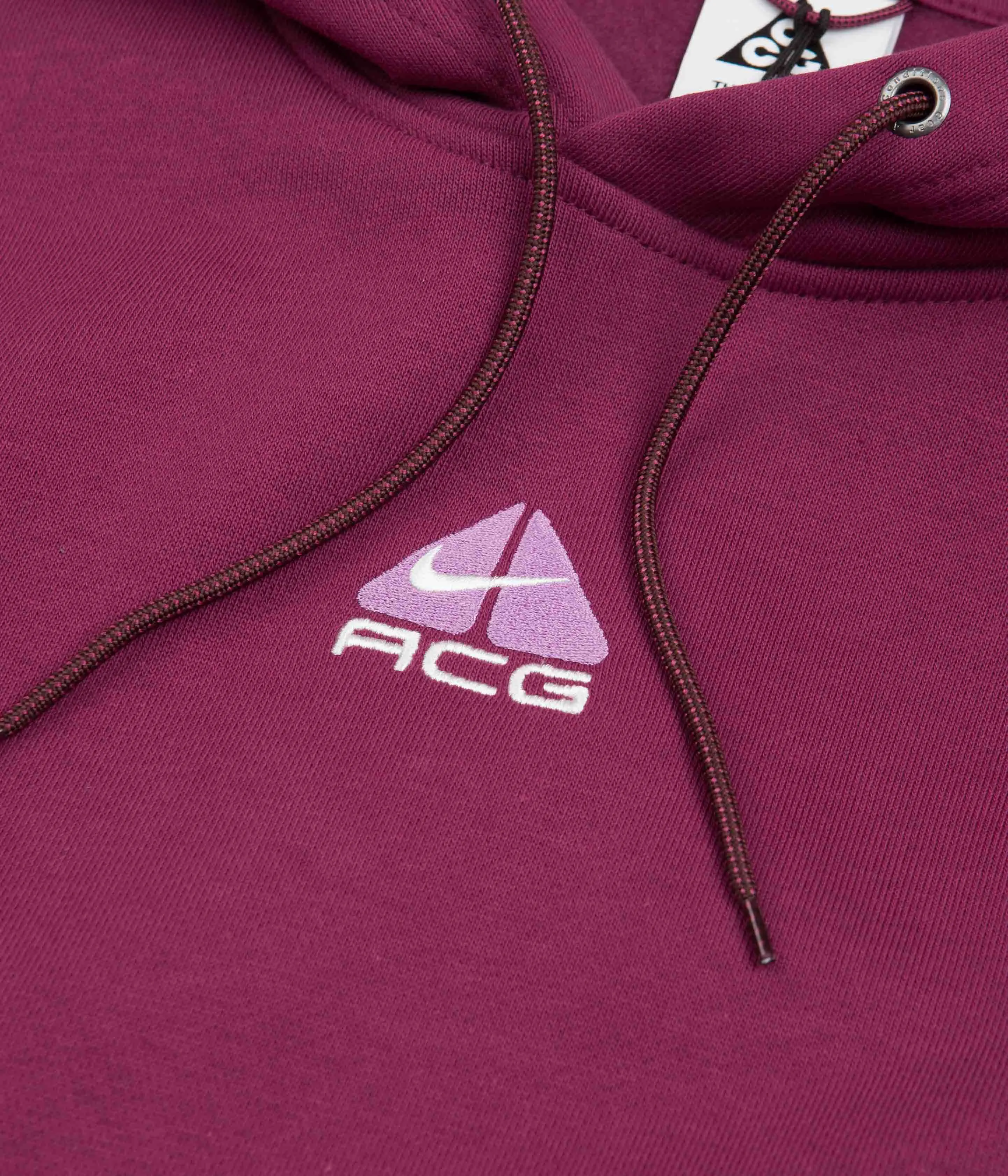 Nike ACG Womens Tuff Knit Hoodie - Rosewood / Summit White