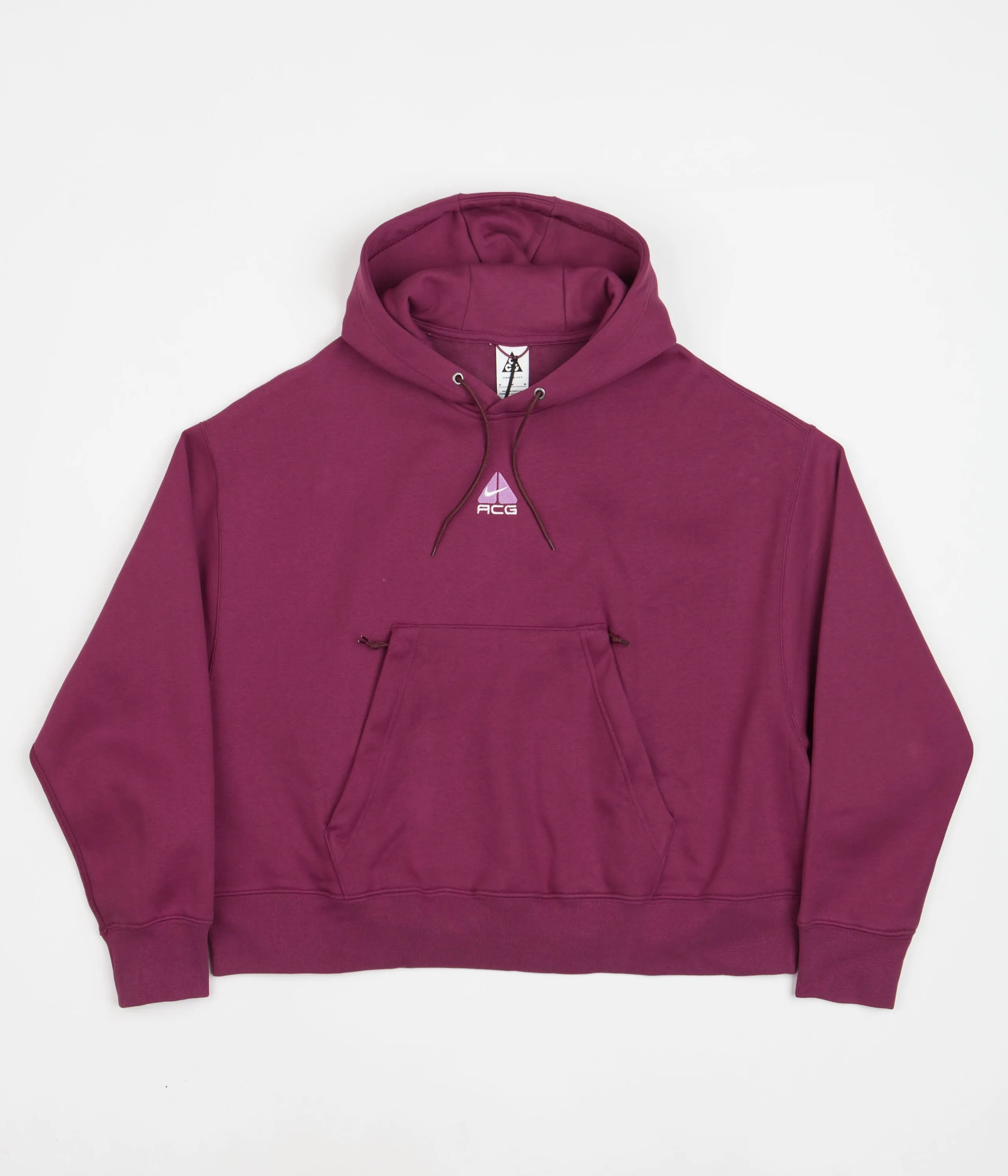 Nike ACG Womens Tuff Knit Hoodie - Rosewood / Summit White