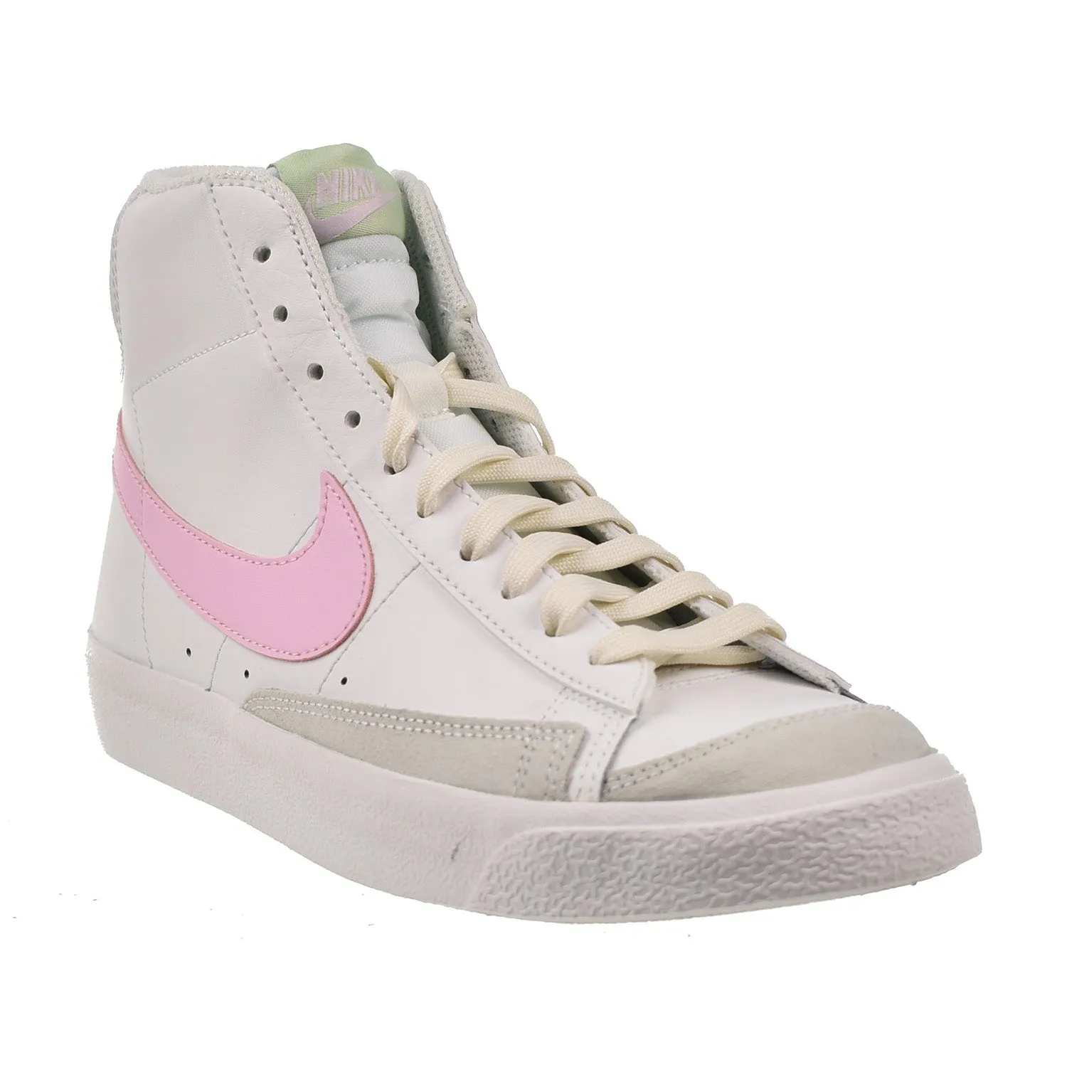 Nike Blazer Mid '77 (GS) Big Kids' Shoes White-Pink Foam