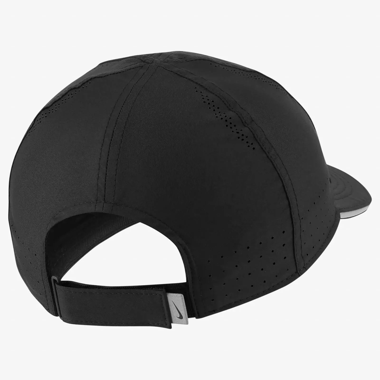 Nike Dri-FIT Aerobill Featherlight Perforated Running Cap by Nike Black