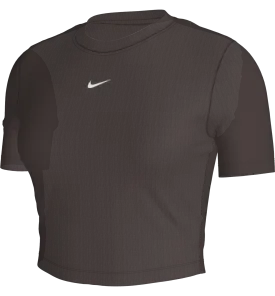 Nike T-shirt Essential Slim Crp Lbr Wmns