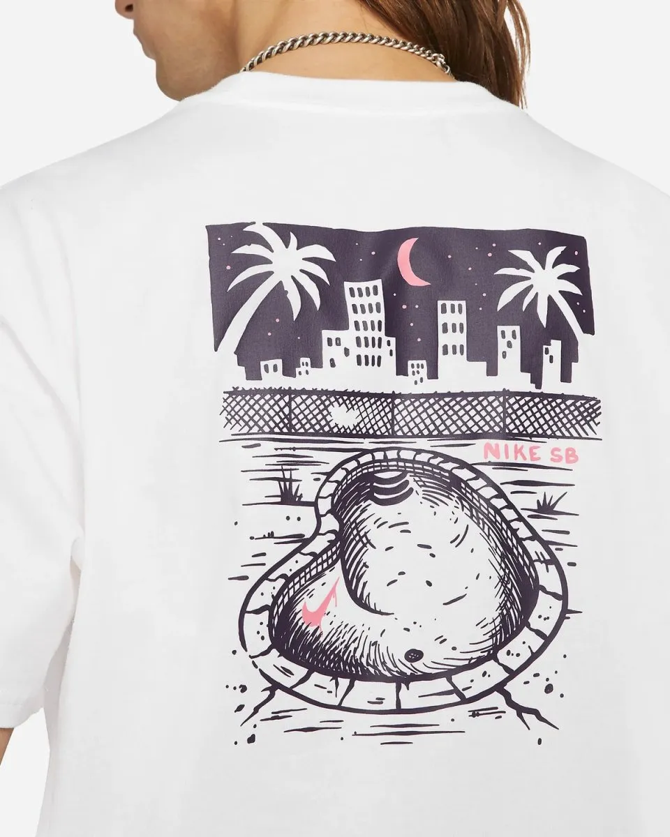 NK SB Tee Midnight - White