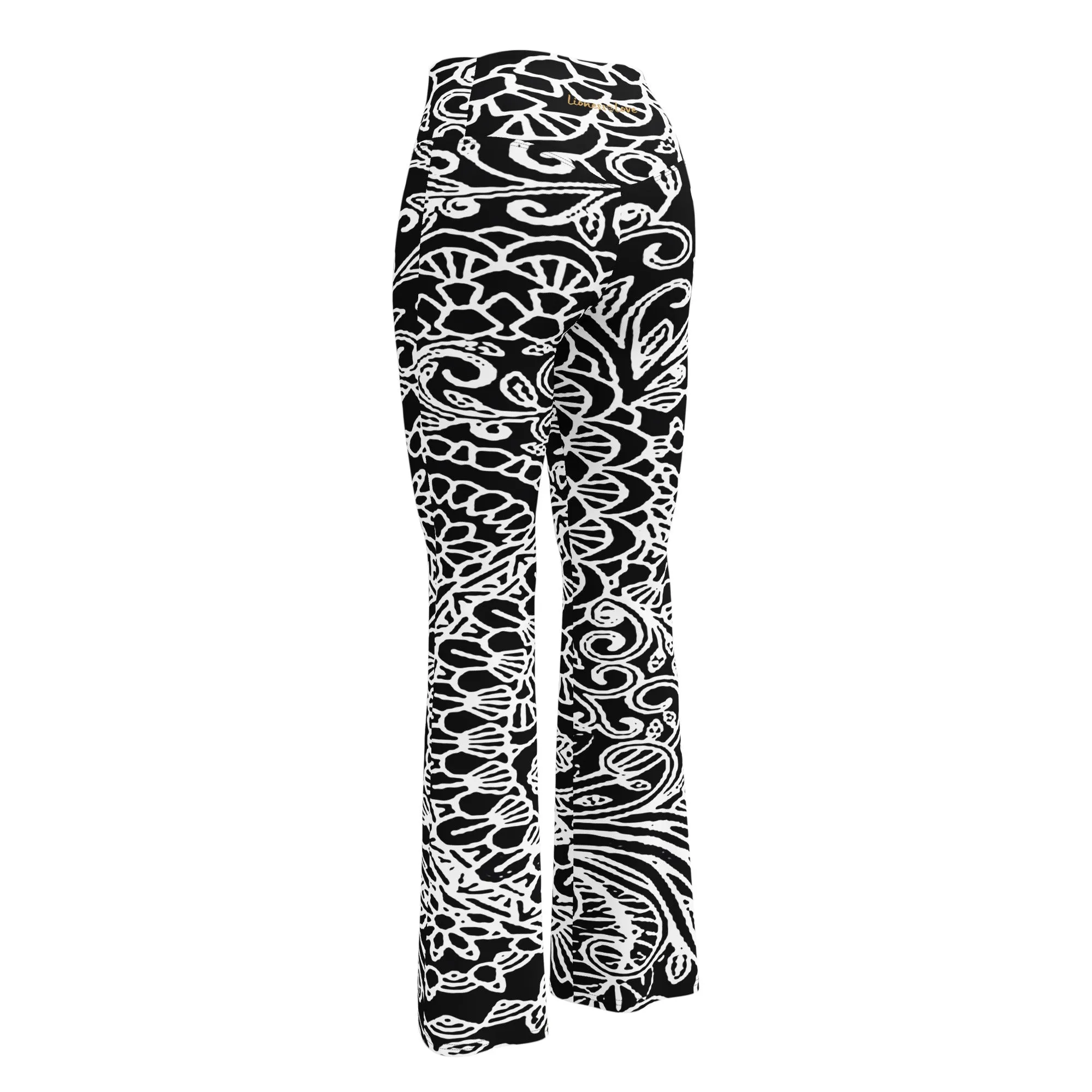 Paisley Design Flare leggings lioness-love