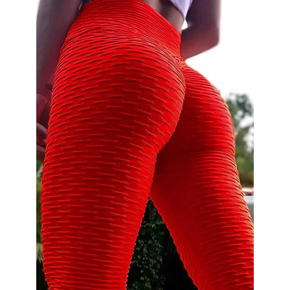 Plus Size Scrunch Leggings Women Sexy Butt Anti-Cellulite High Waist Fitness Pants 2XL Stylish Comfort for Every Body