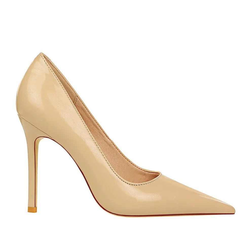 Point Toe Stiletto Heeled Pumps