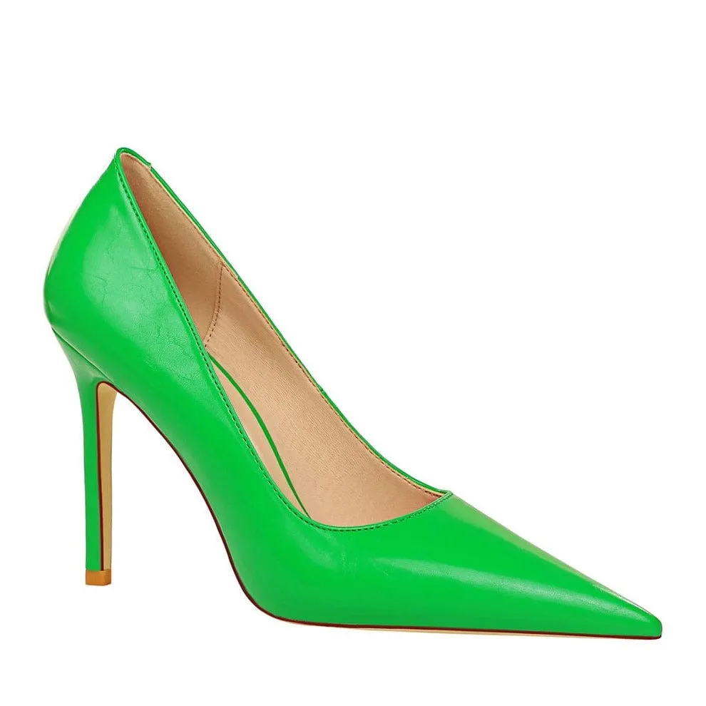 Point Toe Stiletto Heeled Pumps