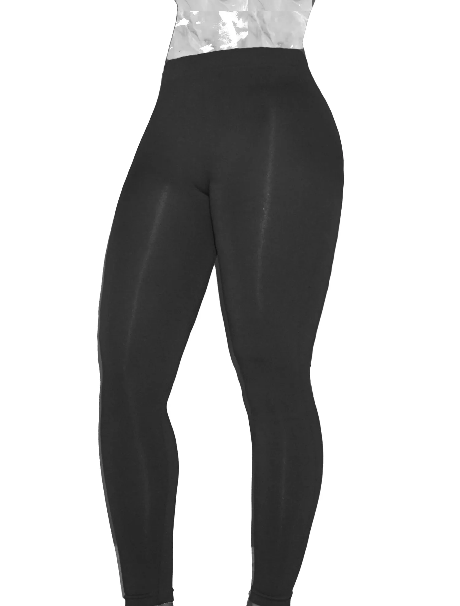 PoshSnob "Lift & Fit" Seamless Fitness Exercise Scrunch Leggings SPORT Sizes S-XL Black Cranberry