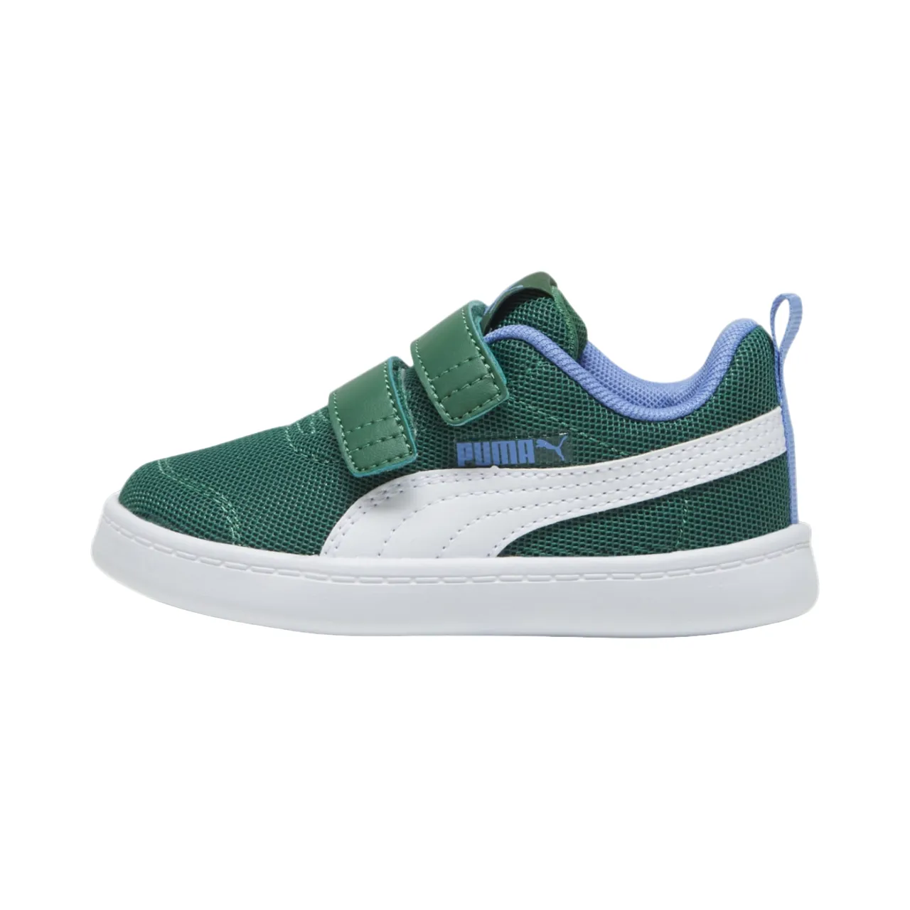 Puma scarpa da ginnastica con strappo da bambino Courtflex v2 Mesh V 371759 18 verde vite