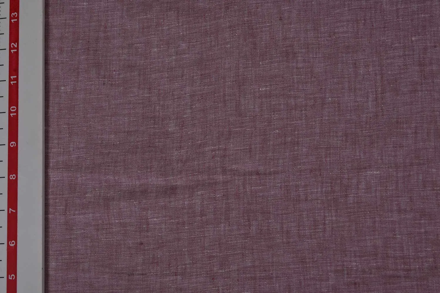 Purple Plain Linen Chambray  Fabric