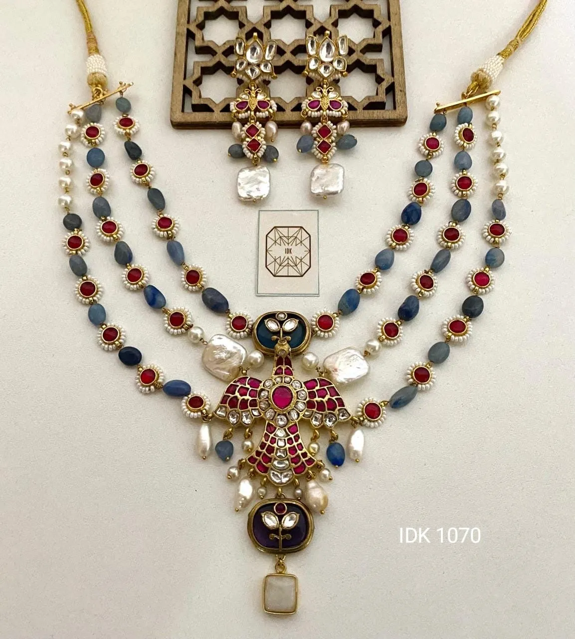 Ramani Kundan necklace set Indian necklace set