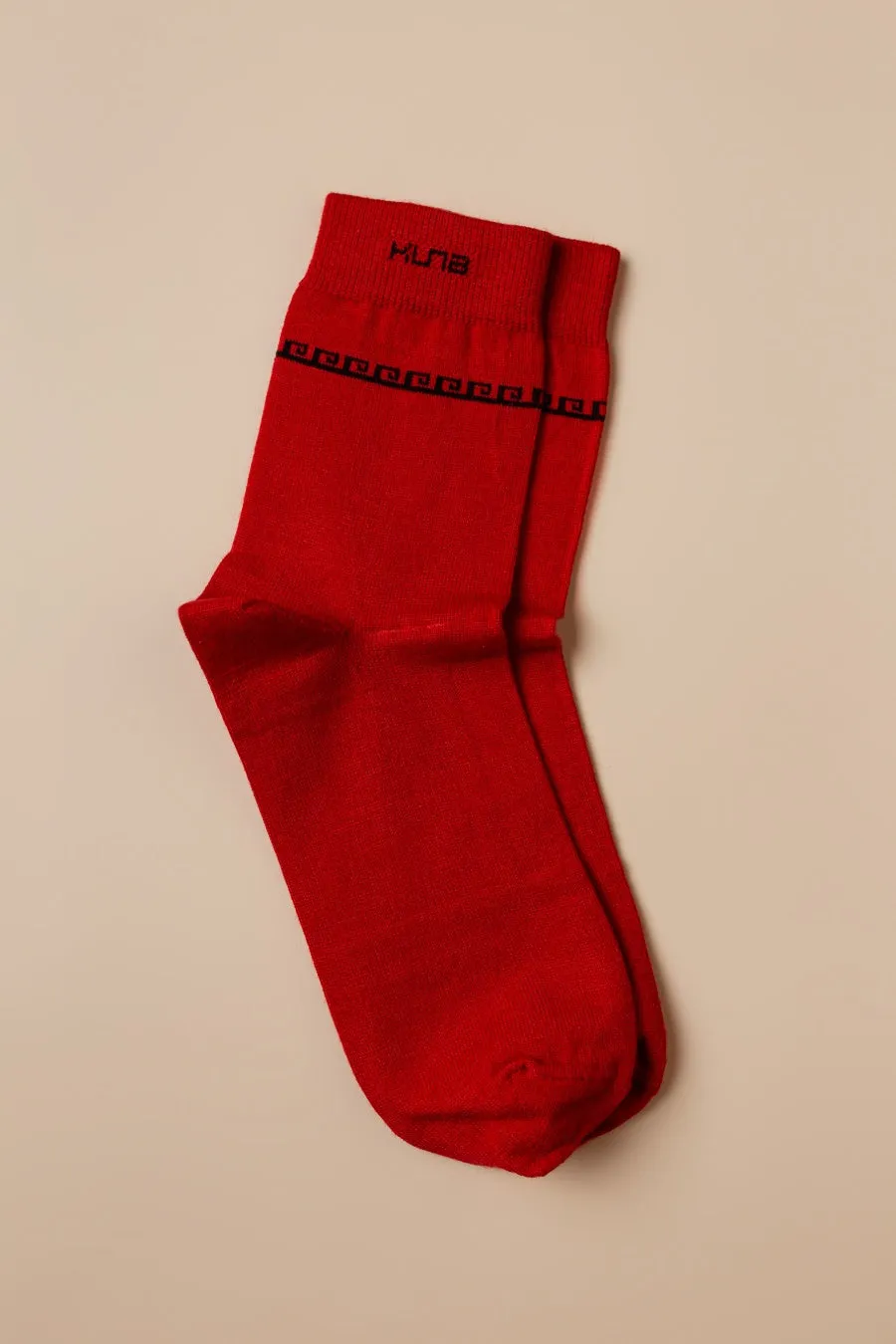 Route Socks Baby Alpaca Color Red