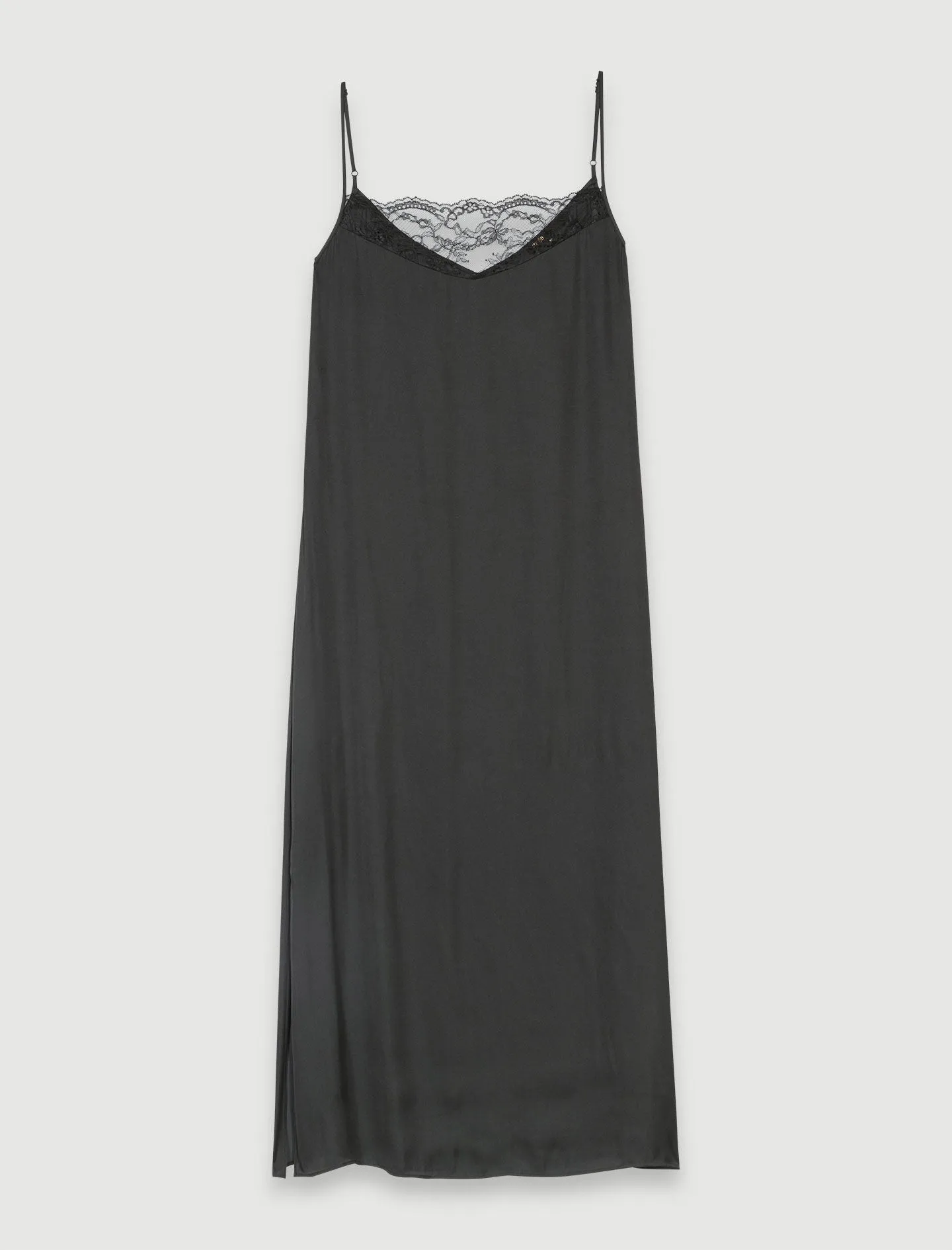 Satin-Look Maxi Dress