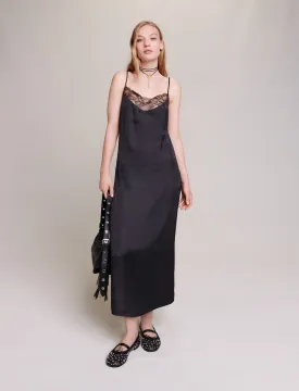 Satin-Look Maxi Dress