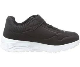 Skechers sneakers da ragazzi con laccio elastico e velcro Uno Lite Vendox 403695L/BLK nero