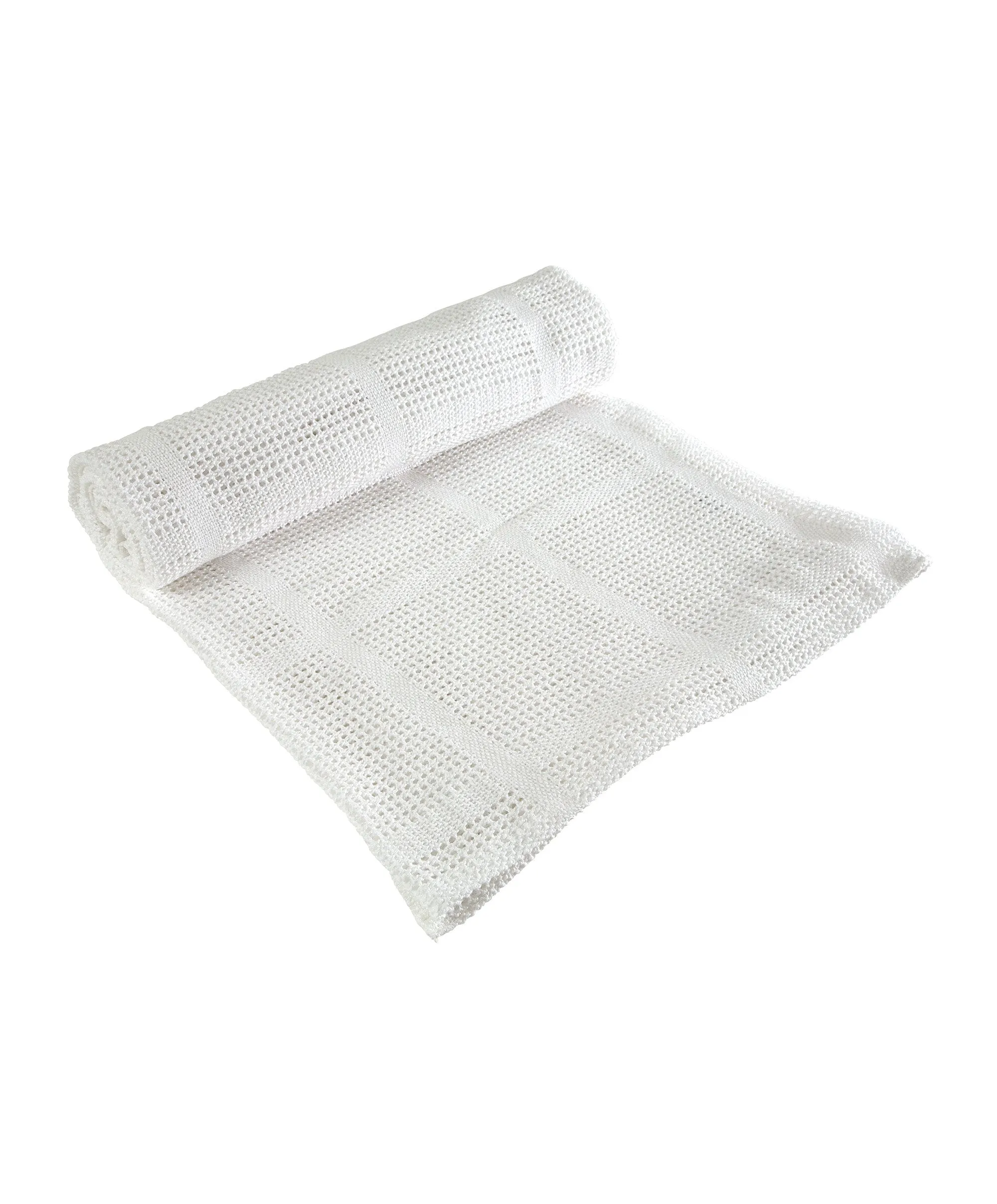 Small Cellular Blanket - White