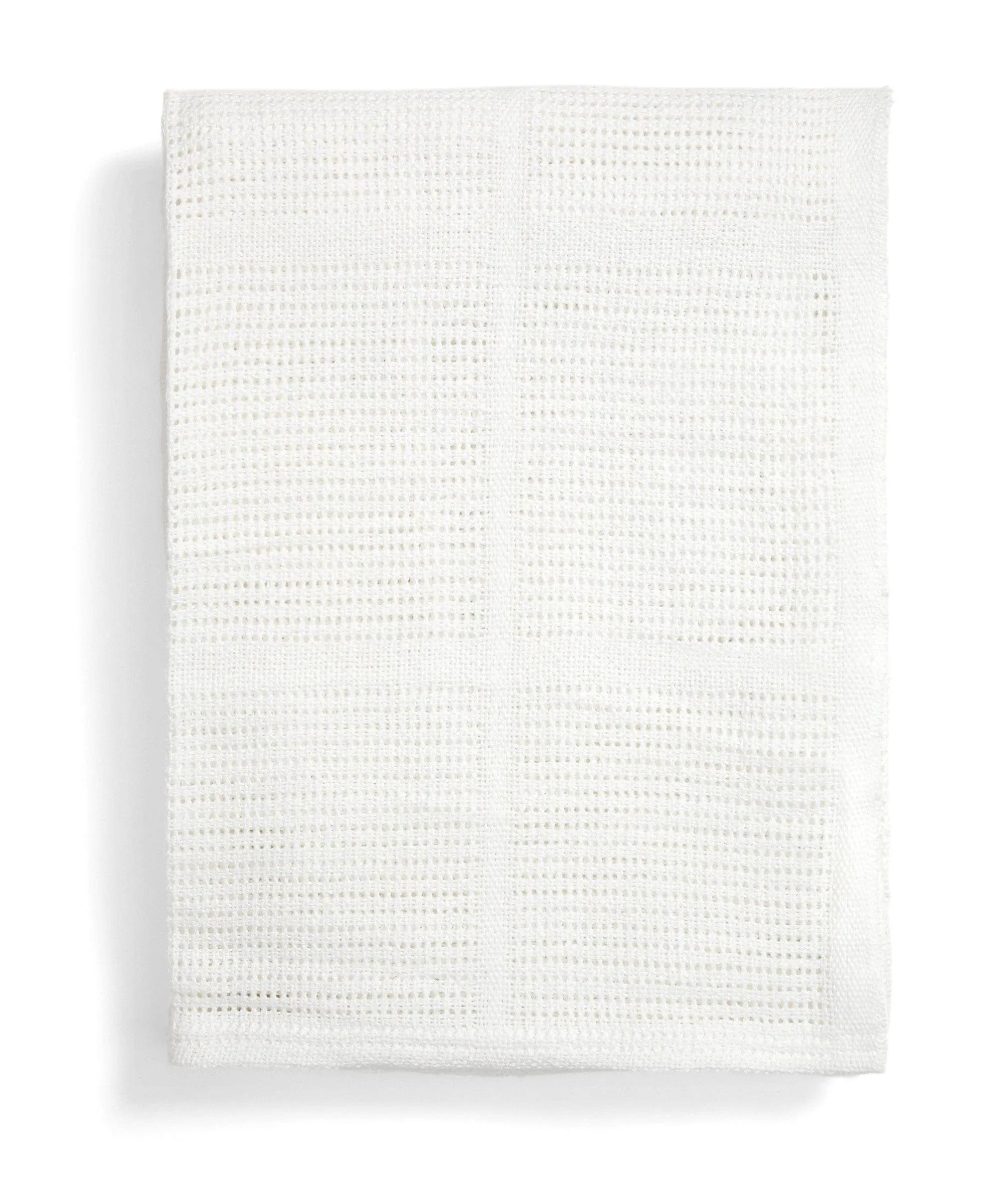 Small Cellular Blanket - White