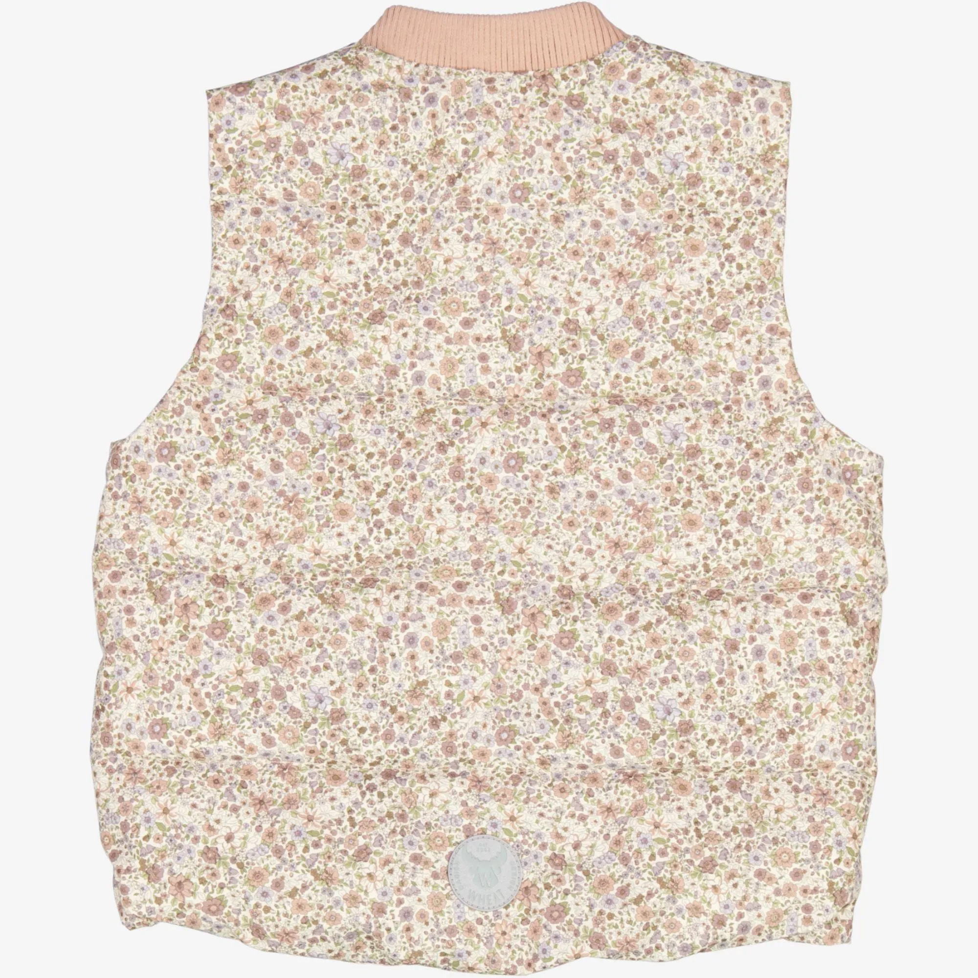 Summer Puffer Waistcoat Andre - summer flowers