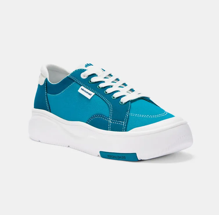 Thick-soled Height-boosting Low-top Casual Sneakers