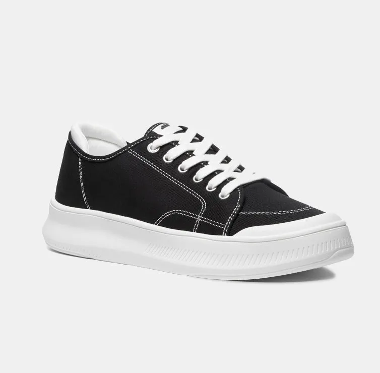 Thick-soled Height-boosting Low-top Casual Sneakers