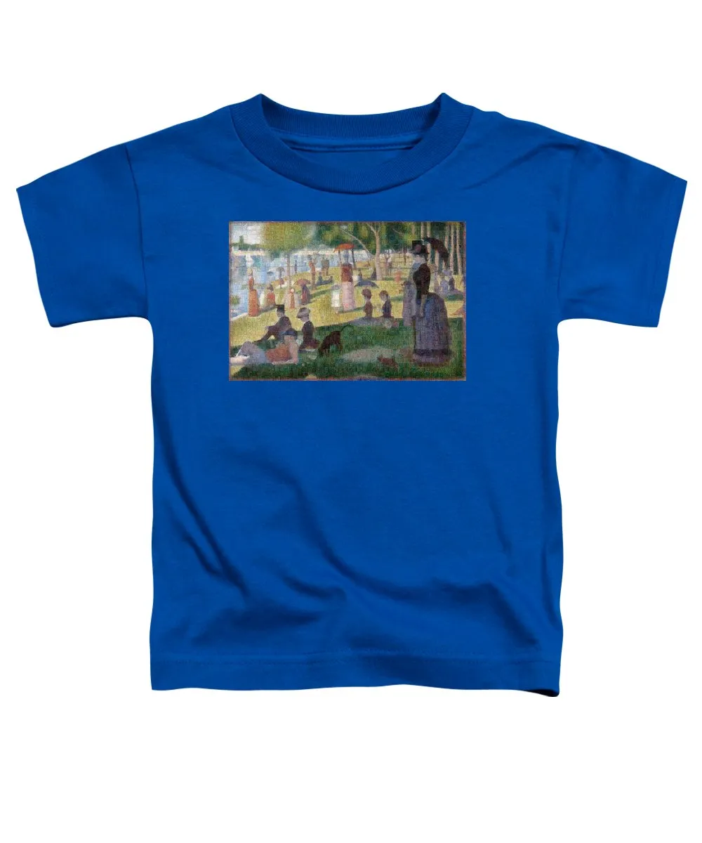 Tribute to Seurat - Toddler T-Shirt