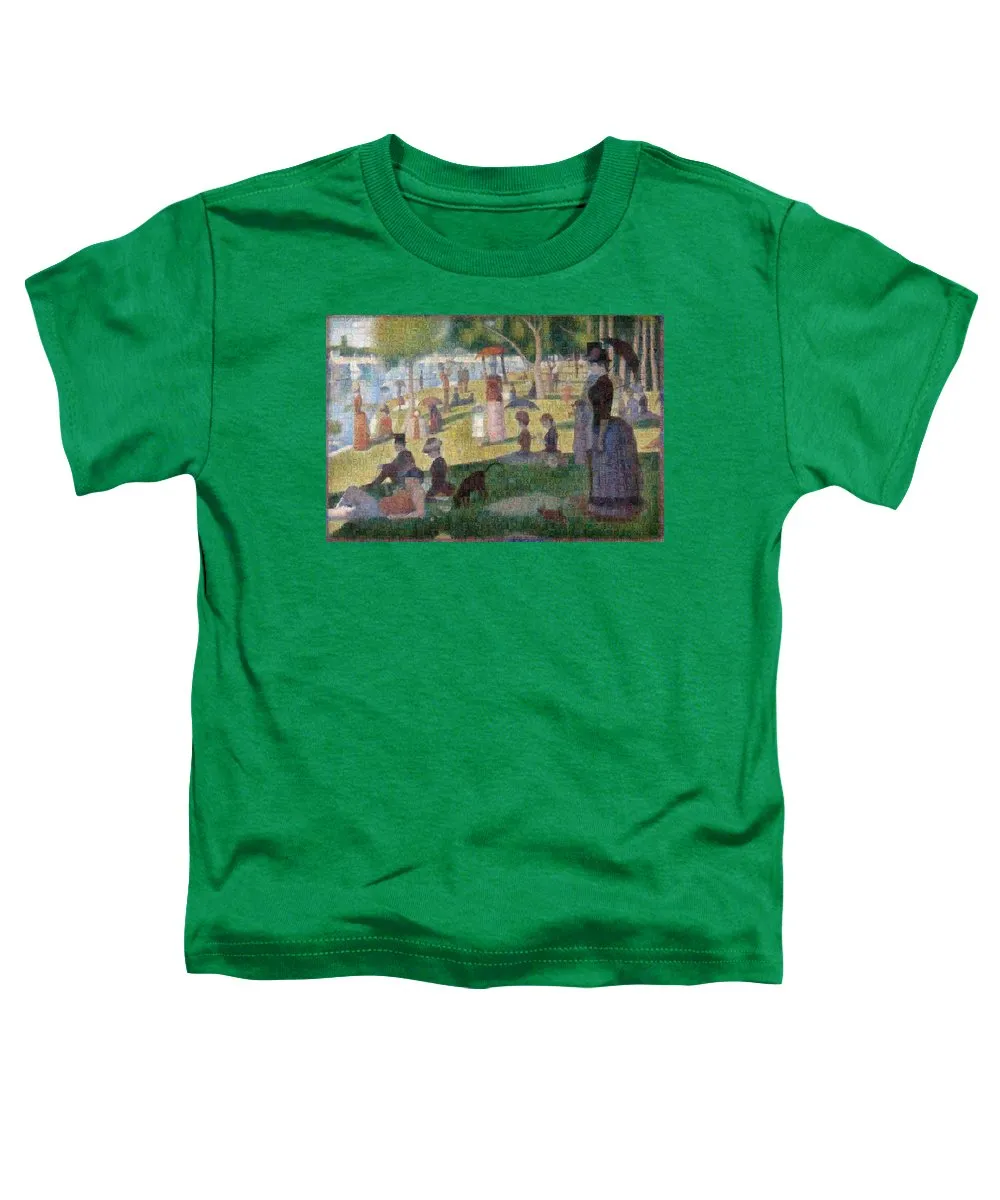 Tribute to Seurat - Toddler T-Shirt