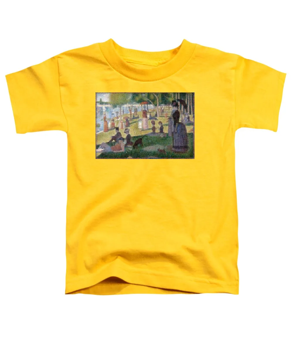 Tribute to Seurat - Toddler T-Shirt