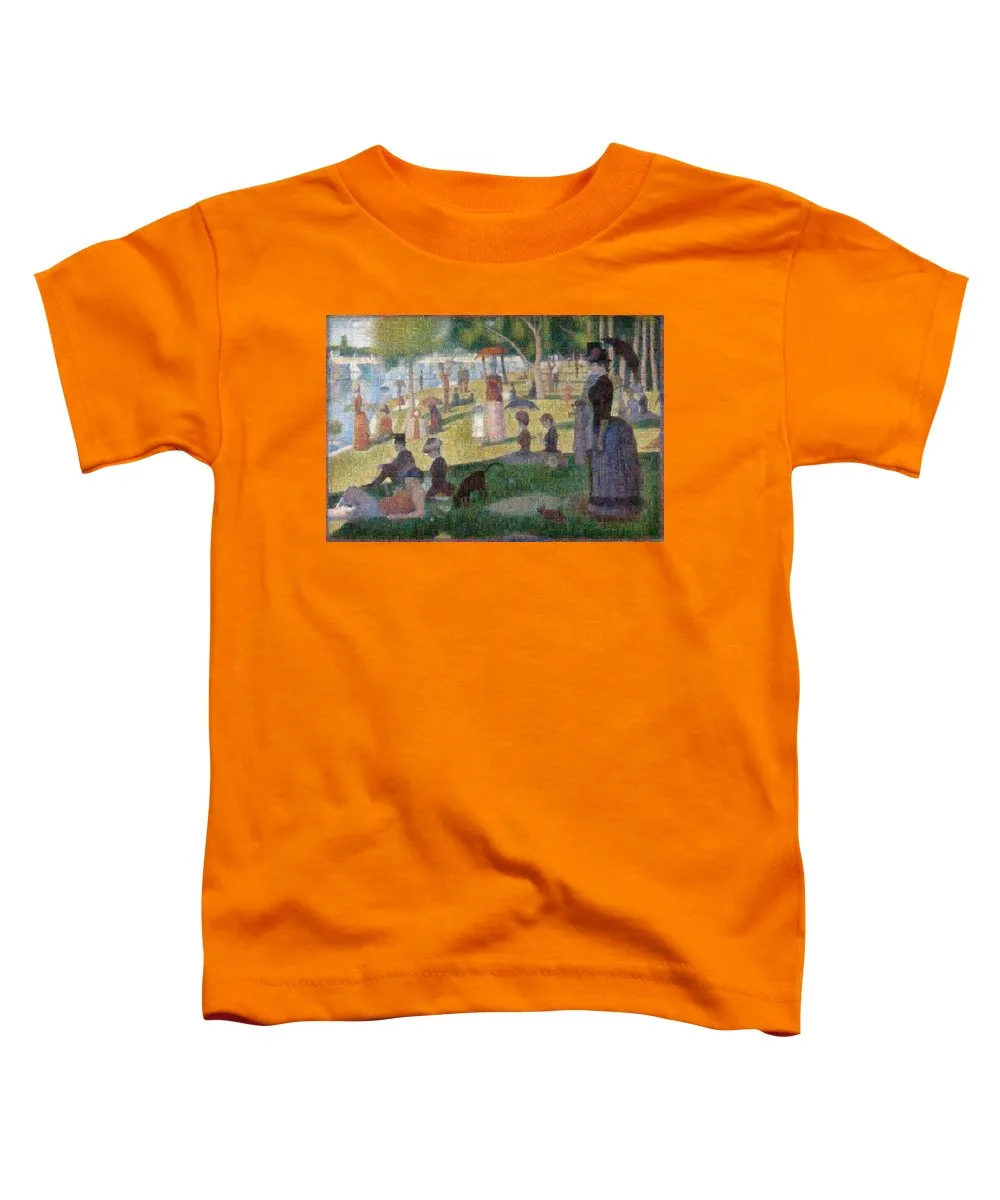 Tribute to Seurat - Toddler T-Shirt