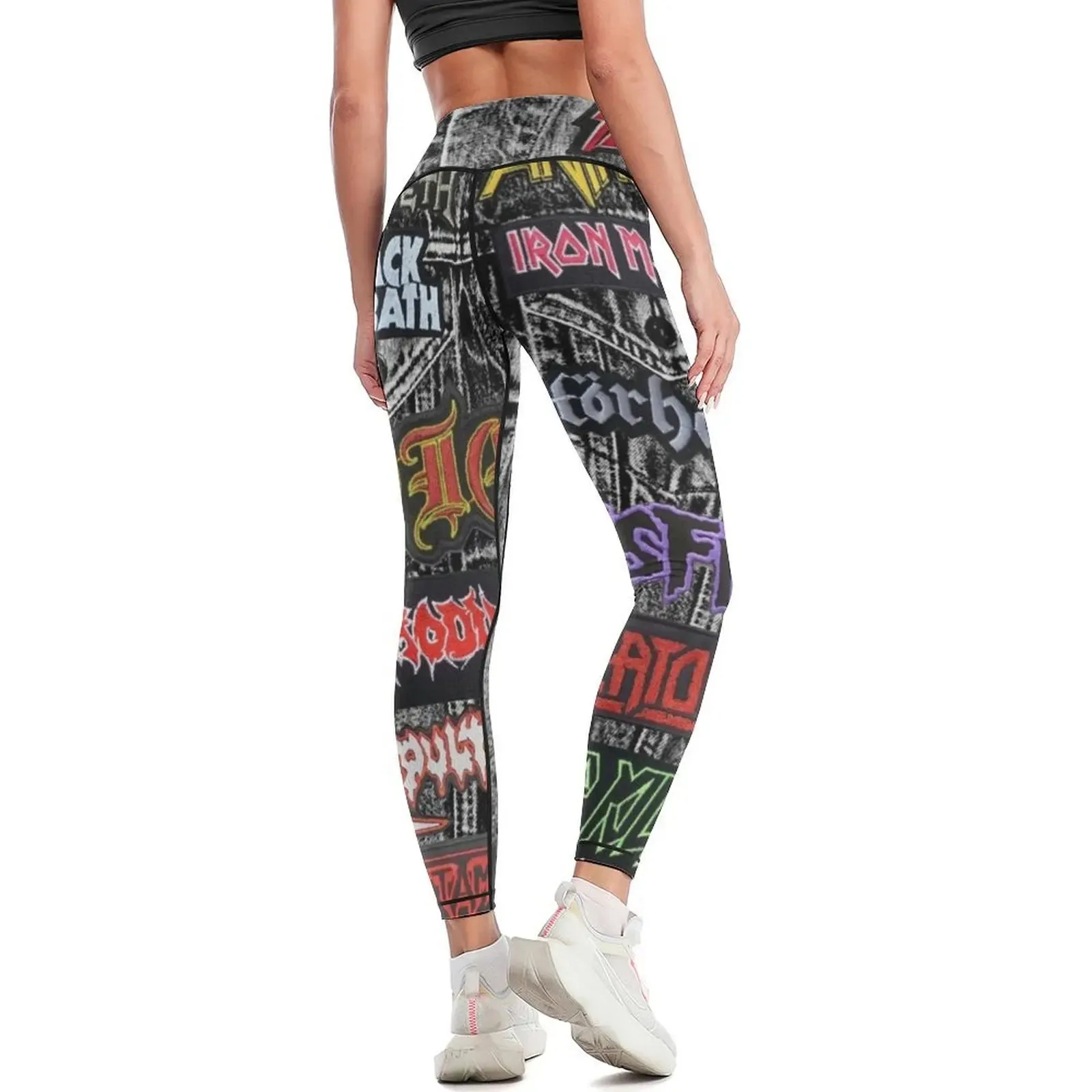 Unleash Your Inner Metalhead with These Fitness Leggings