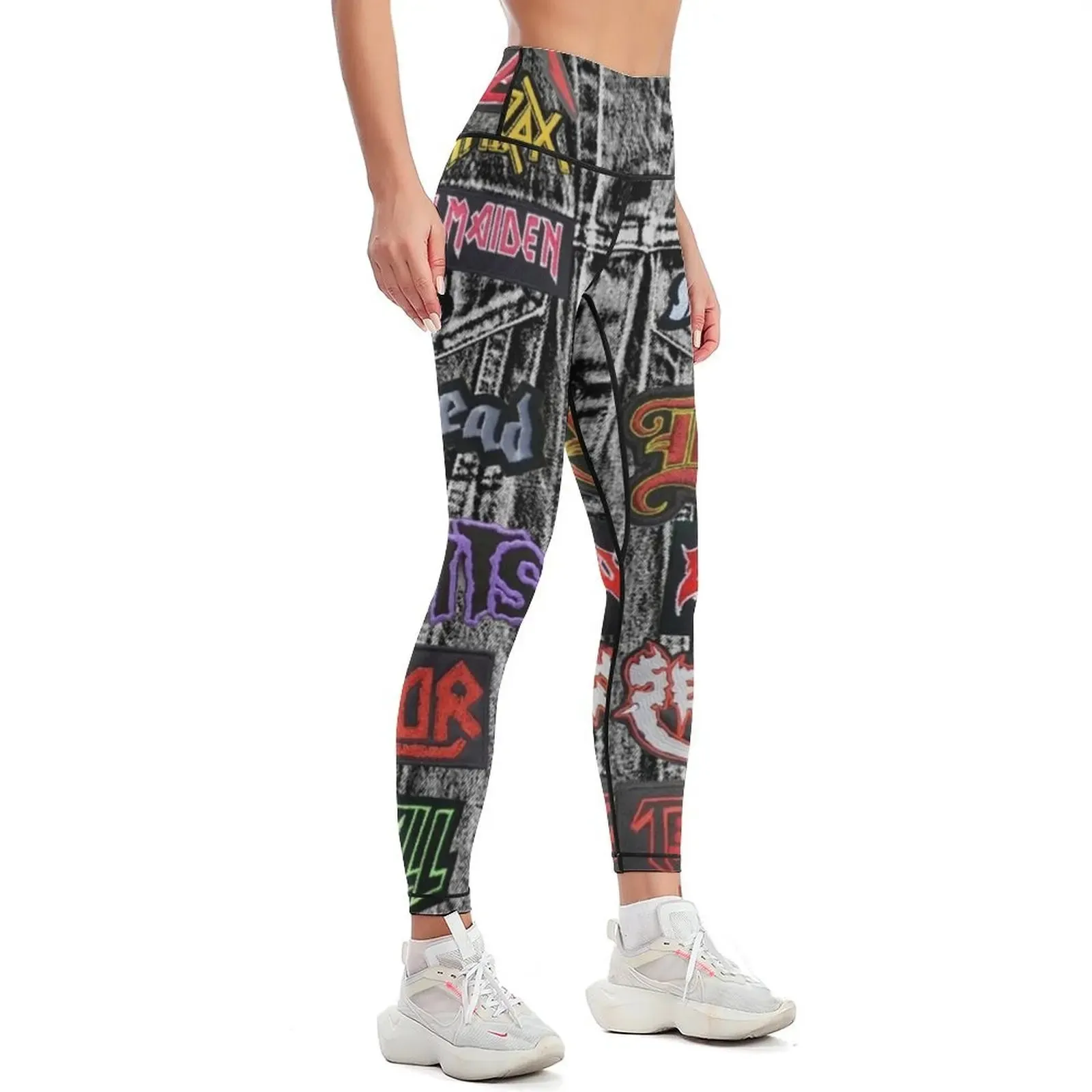 Unleash Your Inner Metalhead with These Fitness Leggings