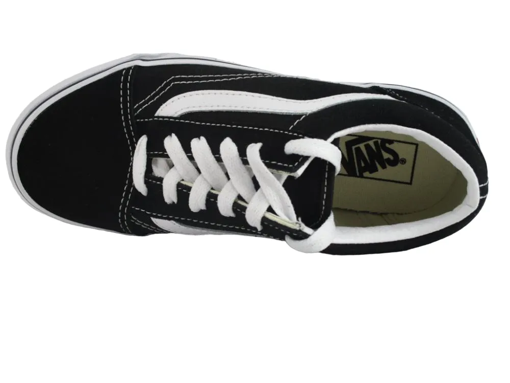 Vans scarpa sneakers da ragazzi Old Skool VN000W9T6BT1 nero-bianco