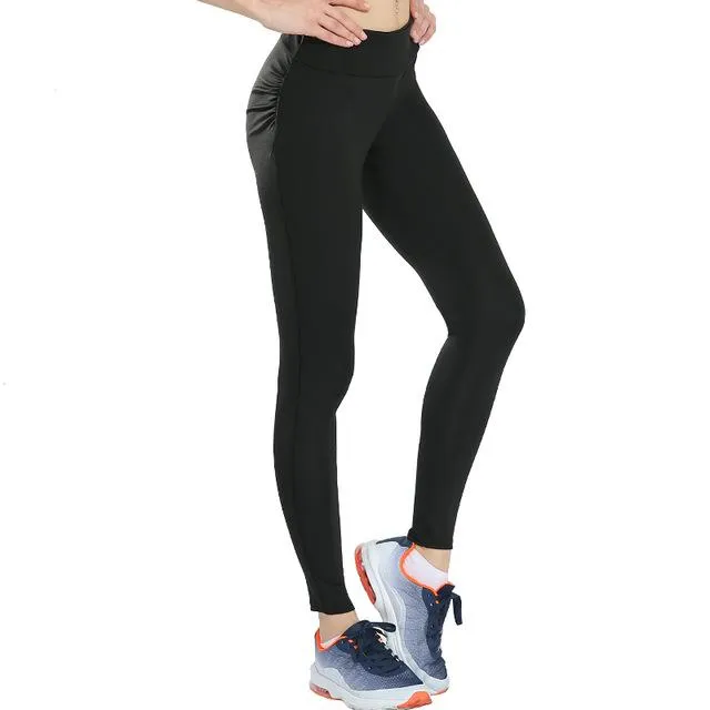 Women Fashion High Waist Workout Polyester Leggings