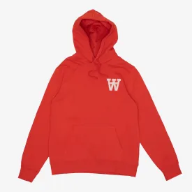 Wood Wood Ian AA Hoodie Chili Red