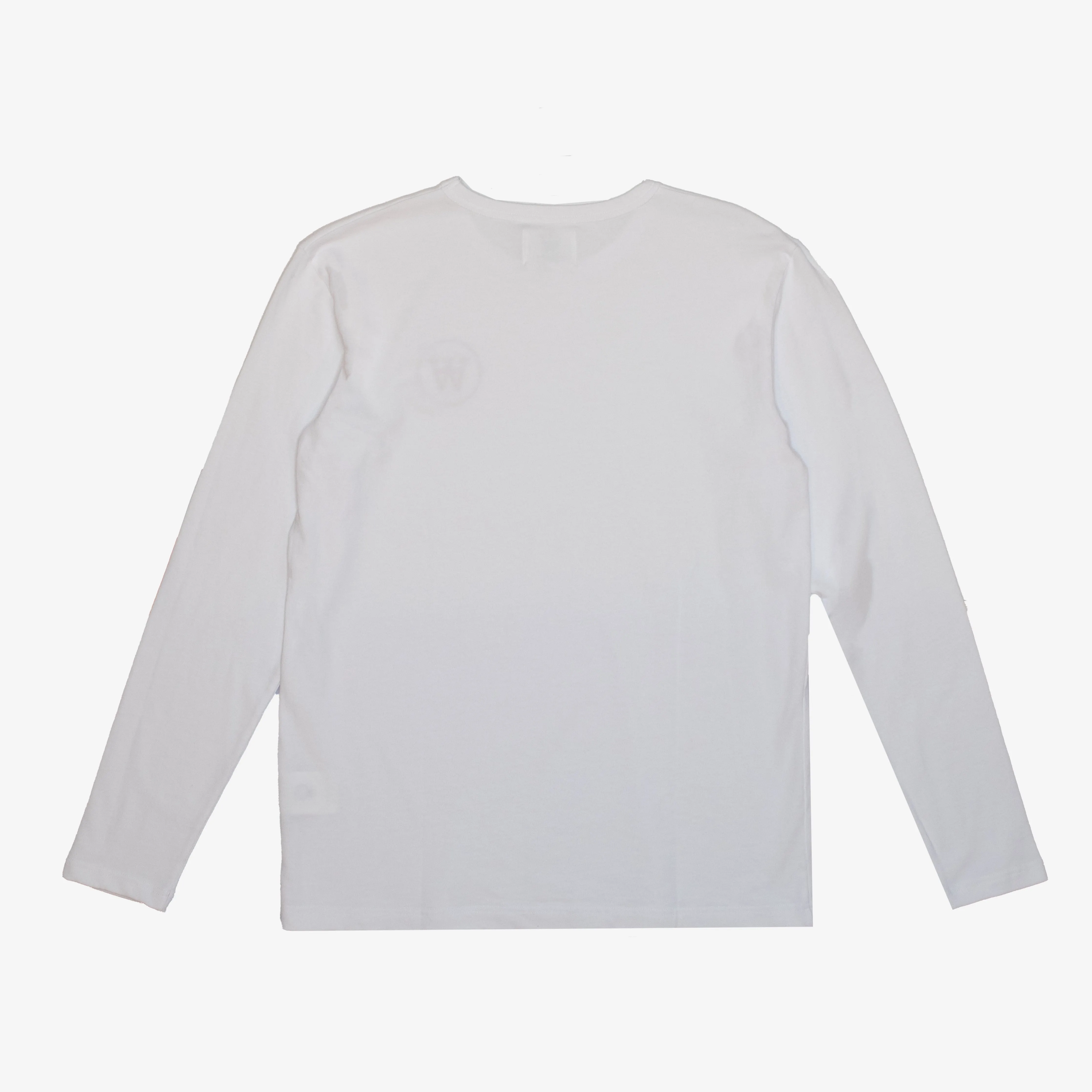 Wood Wood Mel Circle Longsleeve T-shirt White