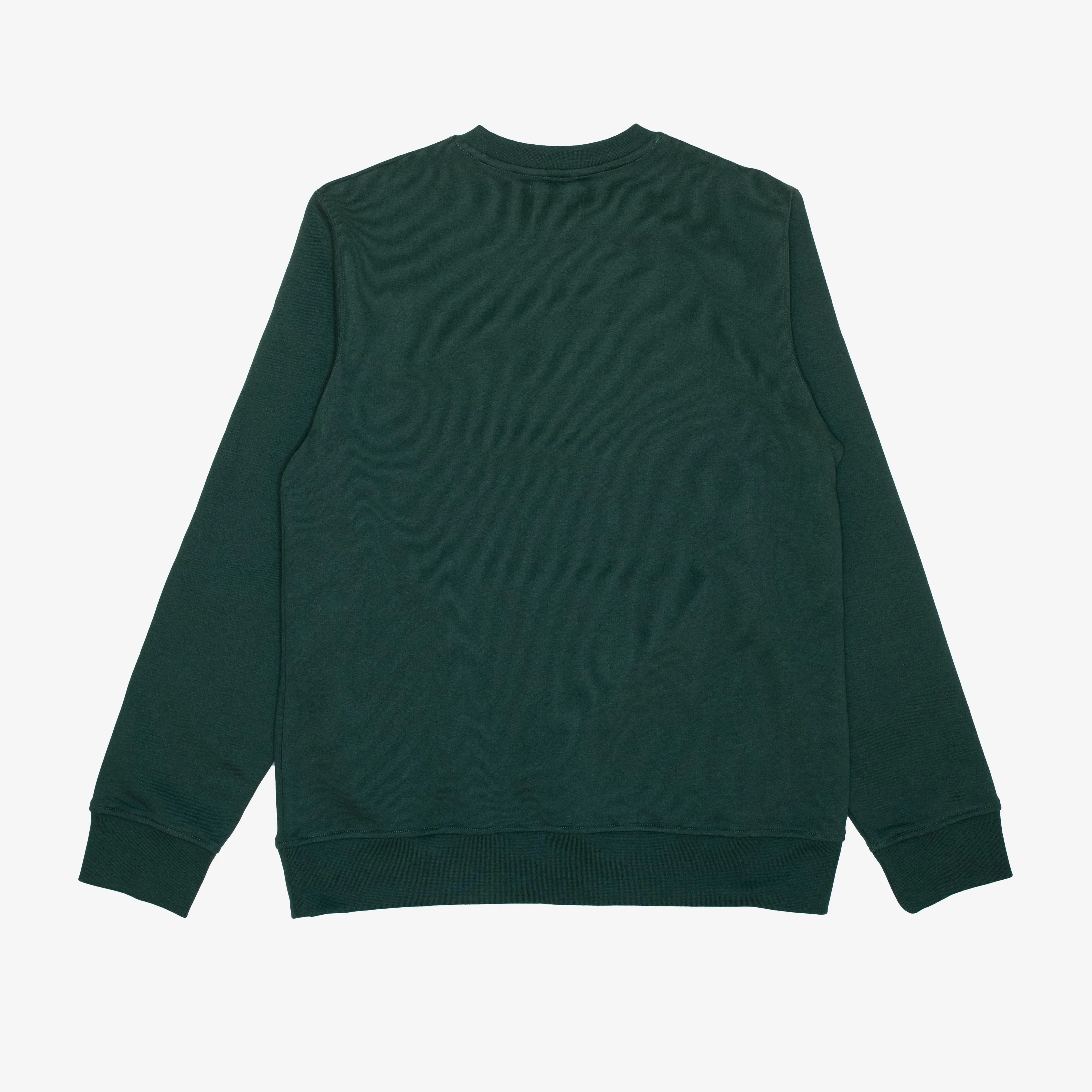 Wood Wood Tye AA patches sweatshirt Forest green