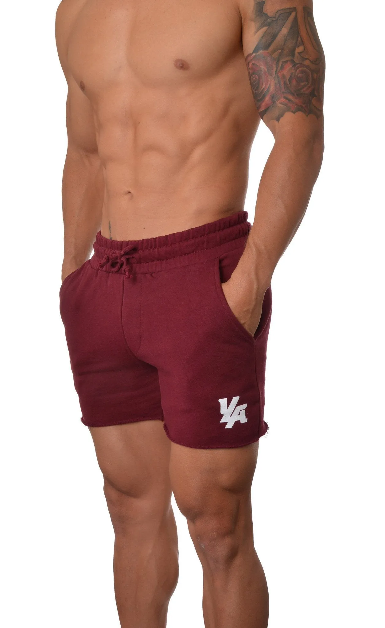 YoungLA Bodybuilding French Terry Shorts Solid Colors 102