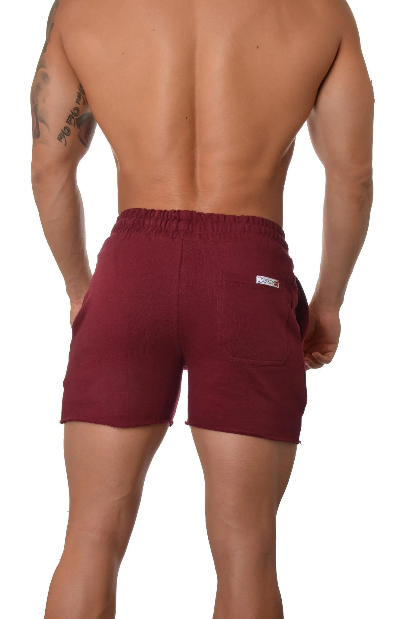 YoungLA Bodybuilding French Terry Shorts Solid Colors 102